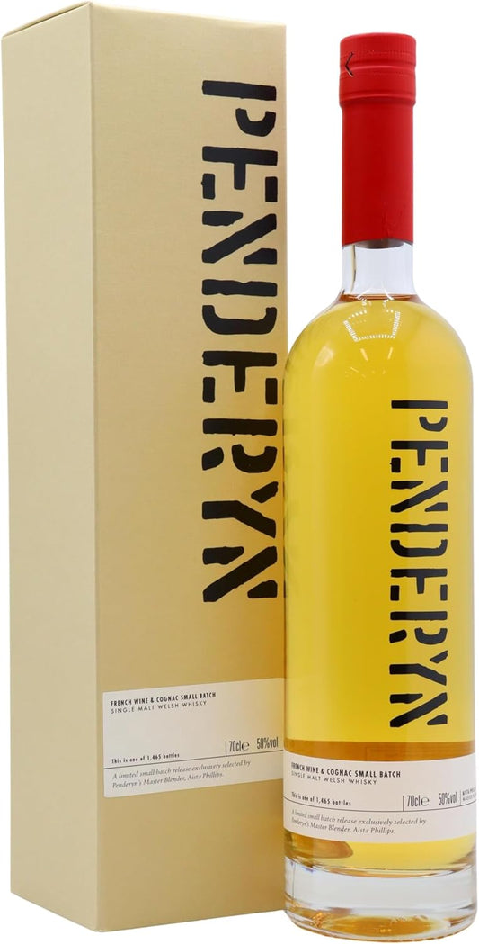 Penderyn - Red Wine & Cognac Small Batch Single Malt Welsh - Whisky 50% ABV